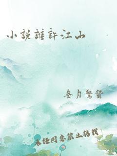 小说谁许江山