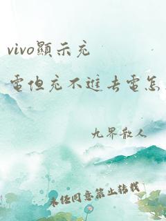 vivo显示充电但充不进去电怎么回事