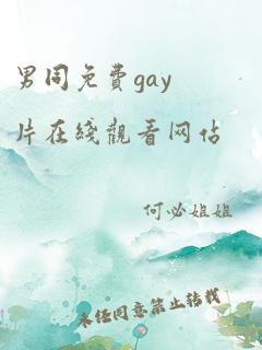 男同免费gay片在线观看网站