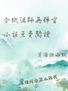 全职法师无弹窗小说免费阅读