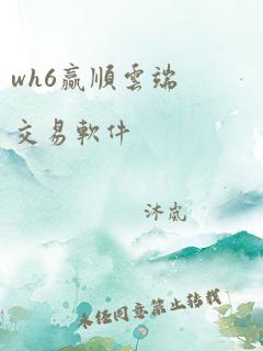 wh6赢顺云端交易软件