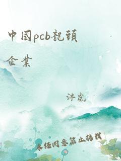 中国pcb龙头企业