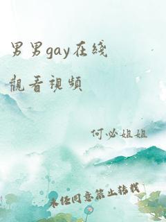 男男gay在线观看视频