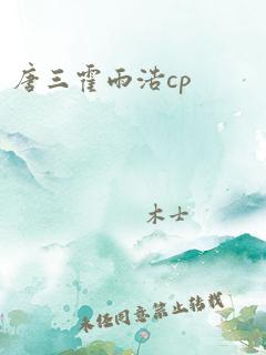 唐三霍雨浩cp