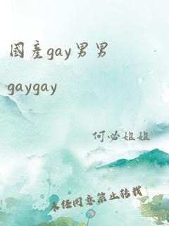 国产gay男男gaygay