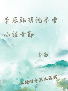 李辰韩玥沈梦雪小说章节