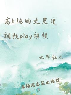 高h纯肉大尺度调教play视频