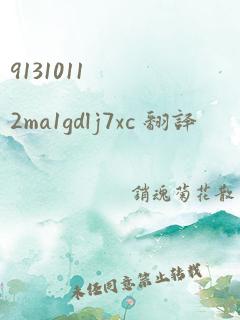 91310112ma1gdlj7xc 翻译