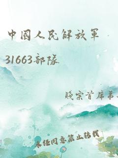 中国人民解放军31663部队