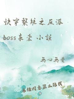 快穿系统之反派boss来袭 小说