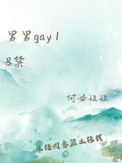 男男gay 18禁