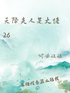 天降夫人是大佬26