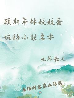 顾斯年林姣姣乔婉的小说名字