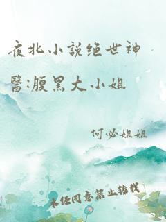 夜北小说绝世神医:腹黑大小姐