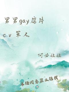 男男gay腐片cⅴ军人