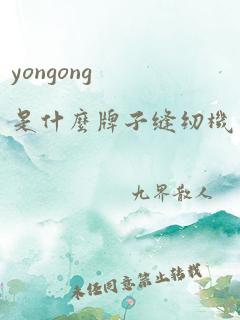 yongong是什么牌子缝纫机