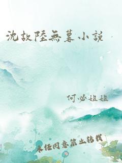 沈故陆无暮小说