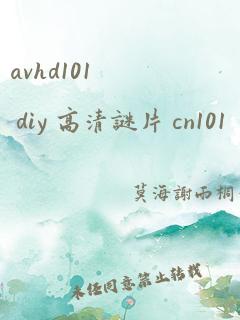 avhd101 diy 高清谜片 cn101