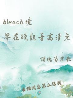 bleach境界在线观看高清免费