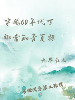 穿越60年代下乡当知青夏黎