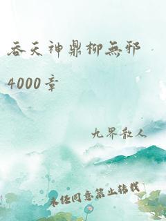 吞天神鼎柳无邪4000章