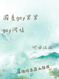 国产gay男男gay网站