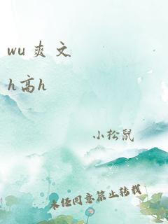 wu 爽 文 h高h