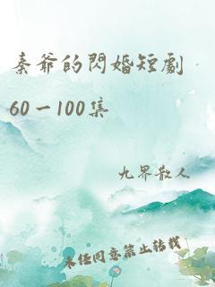 秦爷的闪婚短剧60一100集