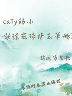 cally的小说徐燕珠靖王笔趣阁