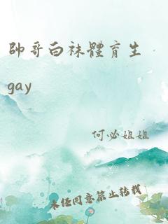 帅哥白袜体育生gay