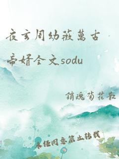 夜玄周幼薇万古帝婿全文sodu