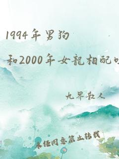 1994年男狗和2000年女龙相配吗