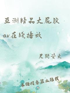 亚洲精品大屁股av在线播放