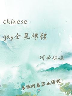 chinesegay全见裸体