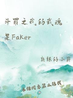 斗罗之我的武魂是Faker