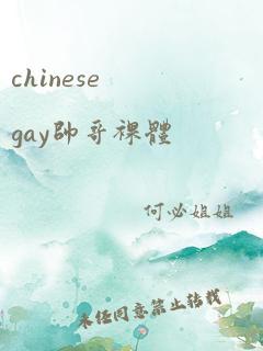 chinesegay帅哥裸体