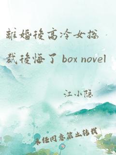 离婚后高冷女总裁后悔了 box novel