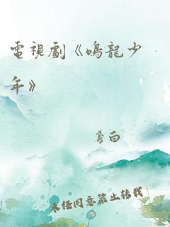 电视剧《鸣龙少年》