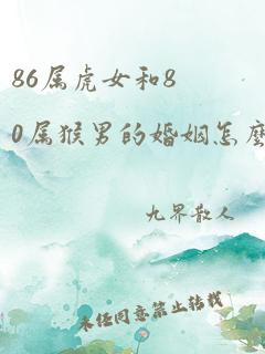 86属虎女和80属猴男的婚姻怎么样