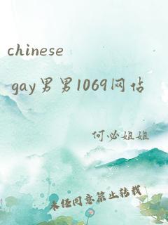 chinese gay男男1069网站