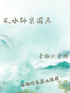 风水师宋国元