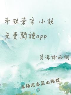 斗破苍穹 小说免费阅读app