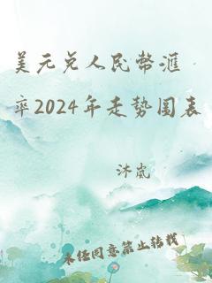 美元兑人民币汇率2024年走势图表