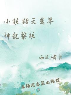 小说 诸天万界神龙系统