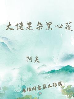 大佬是朵黑心莲