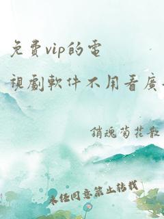 免费vip的电视剧软件不用看广告