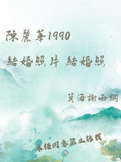 陈丽华1990结婚照片 结婚照