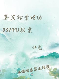 华友钴业吧(603799)股票