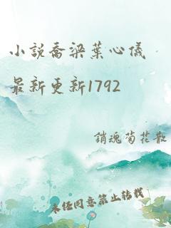 小说乔梁叶心仪最新更新1792