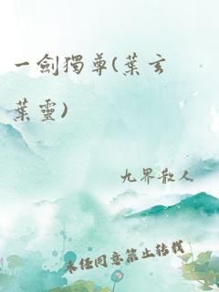 一剑独尊(叶玄叶灵)